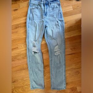 ripped hollister jeans